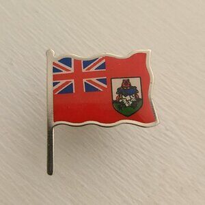 Bermuda National Country Flag Lapel Pin Tie Tack Brooch